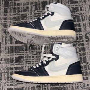 Nike White and Grey Sneakers